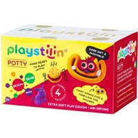Playstilin Potty - Lufttrockn. Mod.masse - Box - 4f. farbl. sort. von TrendAlliance GmbH