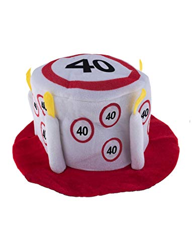 Fasent-Party® Geburtstag Party Traffic Hut - Verkehrsschild Nr. 40 von TrendClub100