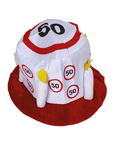 Fasent-Party® Geburtstag Party Traffic Hut - Verkehrsschild Nr. 50 von Fasent-Party