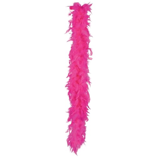 Trendandstylez Federboa 180cm Federschal 50g Karneval Boa 11 Farben (Pink) von Trendandstylez
