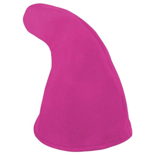 TrendandStylez Zwergenmütze Pink, Einheitsgröße, Kopfbedeckung für Karneval, Fasching, Halloween, Kostüm von TrendandStylez