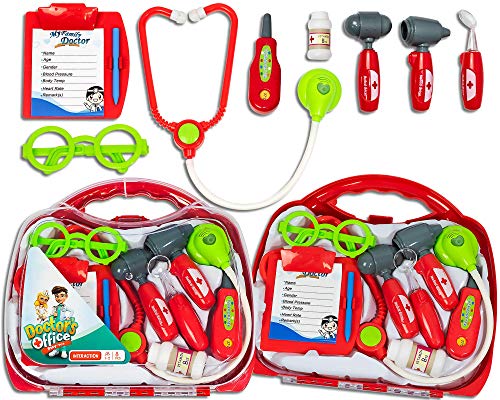 Trendario Arztkoffer Kinder, Doktorkoffer als Pädagogisches Spielzeug - Doktorspiele für zu Hause - Kinderspielzeug ab 3 Jahren von Trendario