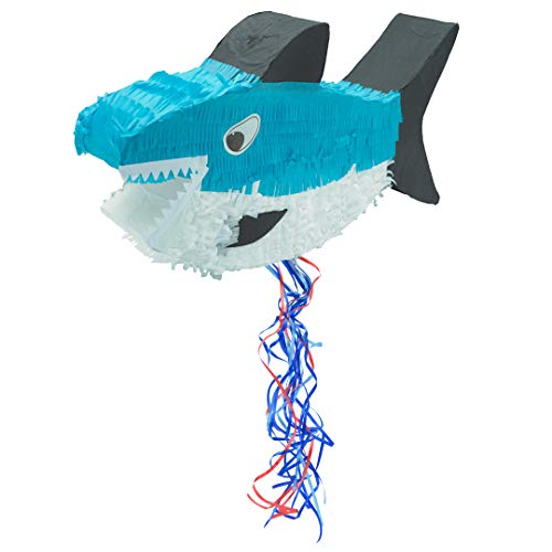 Trendario Pinata Hai, Ideal zum Befüllen mit Süßigkeiten und Geschenken - Piñata für Kindergeburtstag Spiel, Geschenkidee, Party, Hochzeit Trendario Pinata Hai, Ideal zum Befüllen mit Süßigkeiten und Geschenken - Piñata für Kindergeburtstag Spiel, Geschenkidee, Party, Hochzeit von Trendario