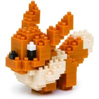 Pokemon Eevee Evoli // Mini series NANOBLOCK, Mini-Bausatz, 3D-Puzzle von Trendform AG