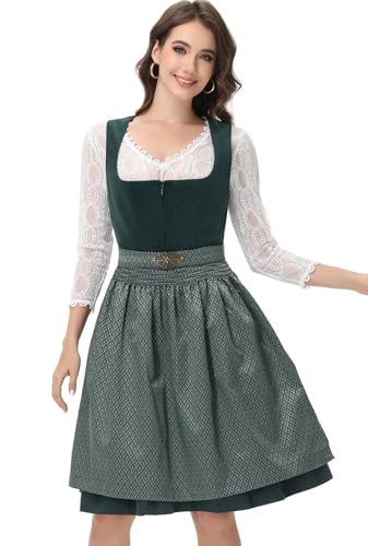 TrendiMax Damen Bayerisches Oktoberfest Deutsches Dirndl Kleid Halloween Karneval Kostüme für Urlaub von TrendiMax