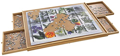 Puzzletisch 1500 Teile Puzzel Tisch 90x67cm Puzzel Board 4 Schubladen Puzzelbrett Puzzletisch 1500 Teile Puzzel Tisch 90x67cm Puzzel Board 4 Schubladen Puzzelbrett von Trendkontor