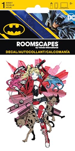 Harley Quinn – 10,2 x 20,3 cm Aufkleber, 4 Farben, 10,2 x 20,3 Harley Quinn – 10,2 x 20,3 cm Aufkleber, 4 Farben, 10,2 x 20,3 von Trends International