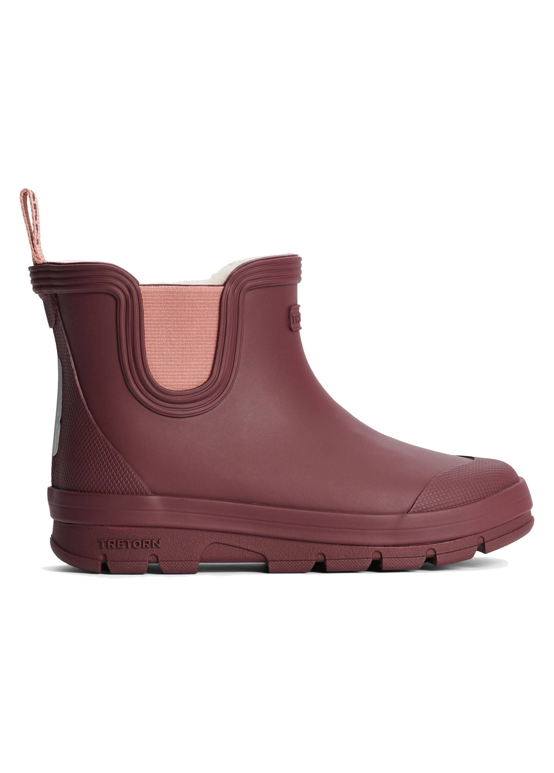 Tretorn Aktiv Chelsea Gefütterte Gummistiefel, Burgundy, 32, Kindergummistiefel, Kinderstiefel, Gummistiefel kinder, Kids von Tretorn