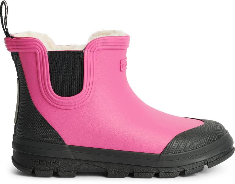 Tretorn Aktiv Chelsea Gefütterte Gummistiefel, Carmine Pink, 30, Kindergummistiefel, Kinderstiefel, Gummistiefel kinder, Kids von Tretorn