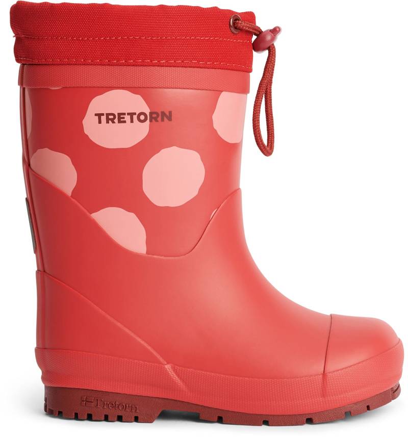 Tretorn Gränna Vinter Gefütterte Gummistiefel, Faded Red, 24, Kindergummistiefel, Kinderstiefel, Gummistiefel kinder, Kids von Tretorn