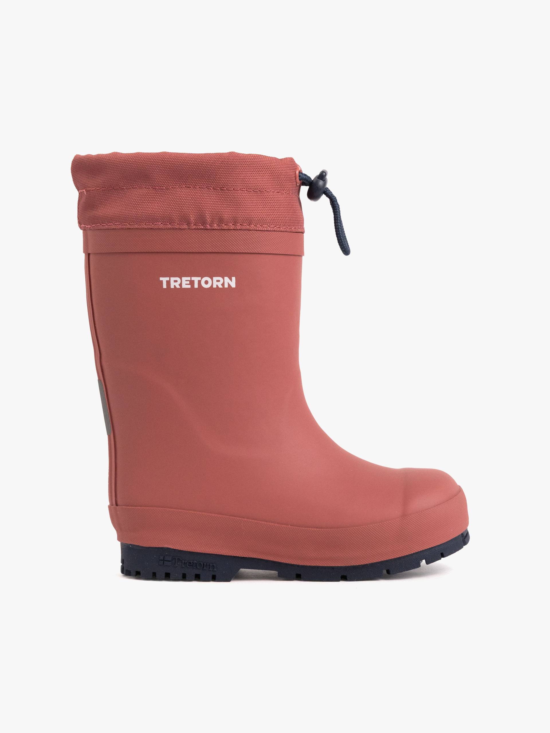 Tretorn Naven Gefütterte Gummistiefel, Dusty Cedar, 25, Kindergummistiefel, Kinderstiefel, Gummistiefel kinder, Kids von Tretorn