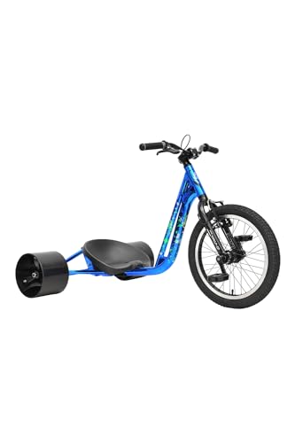 Triad Drift Trike 18 Zoll | Hochwertiges Driftbike mit Hinterrädern und leistungsstarker V-Bremse aus Legierung | Drift-Trike mit verstellbarem Sitz für Erwachsene | Geeignet für Kinder ab 7 Jahren von Triad Drift Trikes