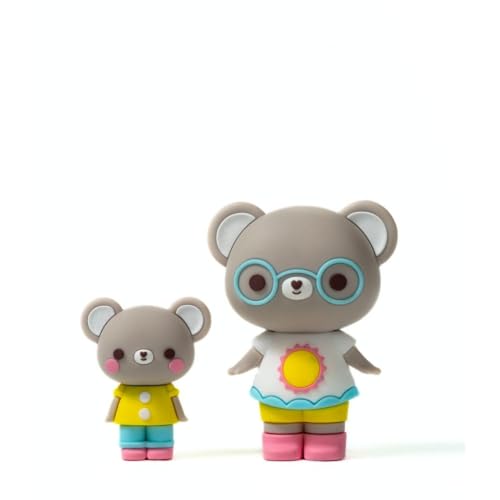 Triciclo Editores, Kawaii-Tierfamilien, Sammelpuppen, 2 Spielzeugmäuse enthalten, 1 Baby und 1 Erwachsener in jedem Umschlag, Geschenk für Kinder, humanisierte Tiere zum Spielen. Triciclo Editores, Kawaii-Tierfamilien, Sammelpuppen, 2 Spielzeugmäuse enthalten, 1 Baby und 1 Erwachsener in jedem Umschlag, Geschenk für Kinder, humanisierte Tiere zum Spielen. von Triciclo Editores