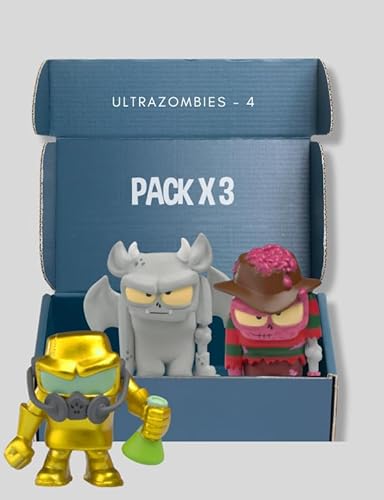 Triciclo Editores Ultrazombies – 3er-Pack – Puppen – Zombies-Figuren – Sammlerstück für Kinder ab 4 Jahren (Pack 4) von Triciclo Editores
