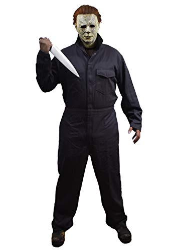 Erwachsene Michael Myers Overall Halloween (2018) - Blau - Standard von Trick Or Treat Studios