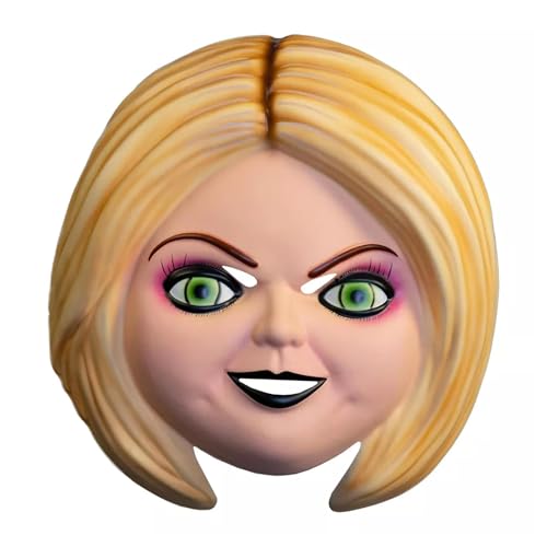 Trick Or Treat Studios Seed of Chucky Vacuform Tiffany Kostüm Maske Gelb von Trick Or Treat Studios
