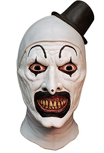 Terrifier Art the Clown Maske - weiß/schwarz, Hersteller: Trick or Treat. von Trick Or Treat Studios