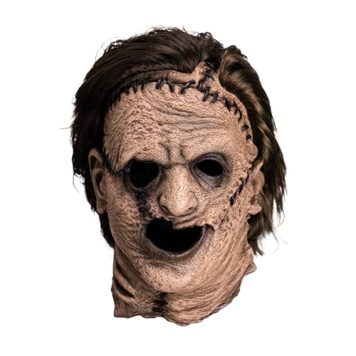 Texas Chainsaw Massacre Remake Leatherface Mask Adult Costume Accessory Tan von Trick Or Treat Studios