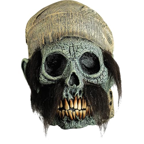 Trick Or Treat Studios - Erwachsene Illusive Concepts Piratenschädel Overhead Latexmaske - Einheitsgröße von Trick Or Treat Studios