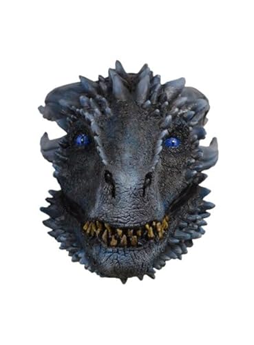 Trick Or Treat Studios Game of Thrones Eisdrache Maske - Fantasy Verkleidung für Halloween, Karneval & Motto-Party von Trick Or Treat Studios