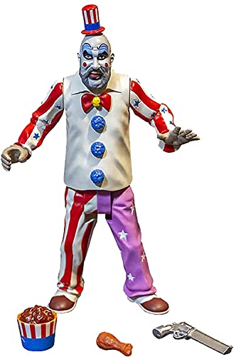 Trick Or Treat Studios Haus der 1.000 Leichen Captain Spaulding Actionfigur Multicolor, aus Kunststoff, in Sammlerbox. von Trick Or Treat Studios
