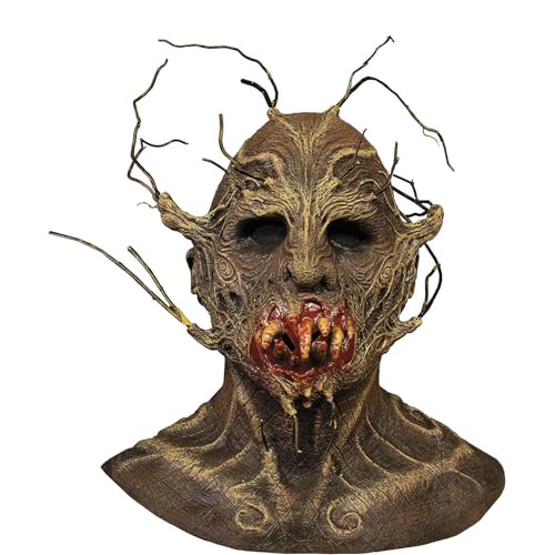 Trick Or Treat Studios Morris Costumes - Erwachsene The Terror of Hallow's Eve Vogelscheuche Overhead Maske - Einheitsgröße von Trick Or Treat Studios