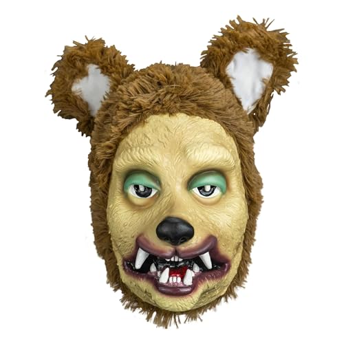Trick Or Treat Studios The Shining Roger The Dogman Erwachsenenkostüm Maske Braun von Trick Or Treat Studios