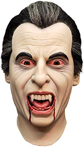 Dracula Hammer Horror Vampir Maske offiziell lizenziert von Trick Or Treat Studios