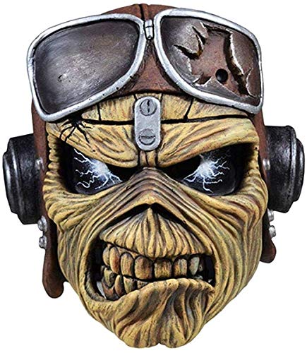Trick Or Treat Studios Iron Maiden Aces High Eddie Adult Latex Costume Mask von Trick Or Treat Studios