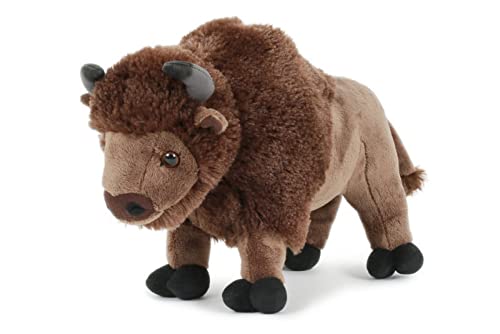 Trigon Plüschtier Bison 25 cm, Kuscheltiere Stofftiere Büffel Wisent Prärie Tiere Steppe von Trigon