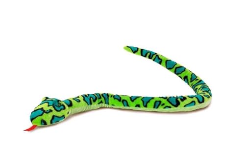 Trigon Stofftier Schlange 150 cm, grün, Kuscheltier Plüschtier Schlangen von Trigon