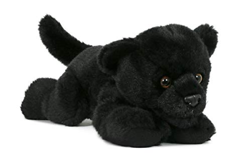 Trigon Plüschtier schwarzer Panther 27cm, Stofftier Soft Kuscheltier Raubkatze Plüschtiere von Trigon