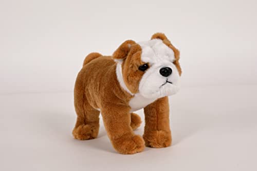 Trigon Stofftier Bulldogge, 24 cm, Kuscheltier, Plüschtier, Hund Haustier, Bulldoggen von Trigon
