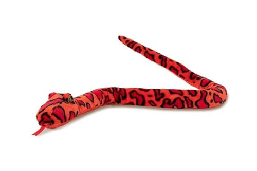 Trigon Stofftier Schlange 150 cm, rot, Kuscheltier Plüschtier Schlangen von Trigon