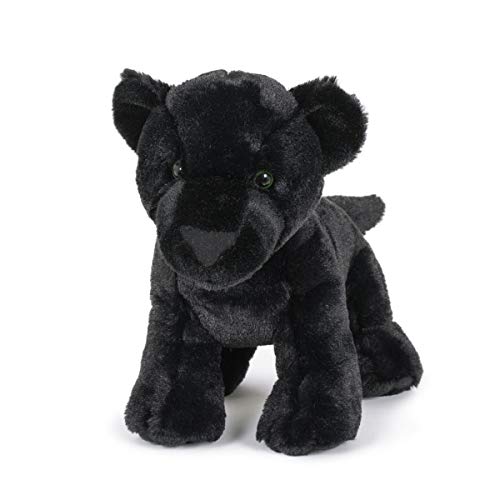 Trigon Stofftier schwarzer Panther, 35 cm Kuscheltier Plüschtier, Wildtier Zootier Raubkatze von Trigon