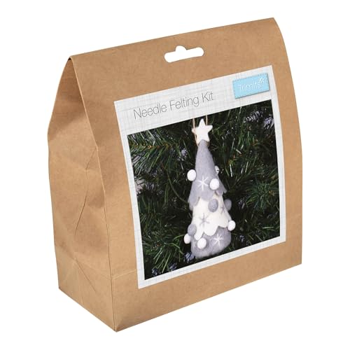 Trimits Nadelfilz Bastelset Weihnachten inklusive Roving Wolle Nadel Stuffing Anleitung Nordic Tree Trimits Nadelfilz Bastelset Weihnachten inklusive Roving Wolle Nadel Stuffing Anleitung Nordic Tree von Trimits