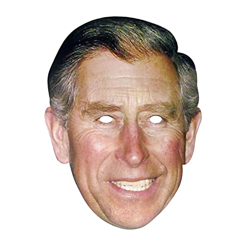 Trimming Shop Prinz Charles Gesichtsmaske Royal Family Celebrity Maske für Straßenpartys Verkleidung Kostüm Zubehör, Königliche Familie Hochzeit Geburtstag Party Supplies, 1 Stück Trimming Shop Prinz Charles Gesichtsmaske Royal Family Celebrity Maske für Straßenpartys Verkleidung Kostüm Zubehör, Königliche Familie Hochzeit Geburtstag Party Supplies, 1 Stück von Trimming Shop