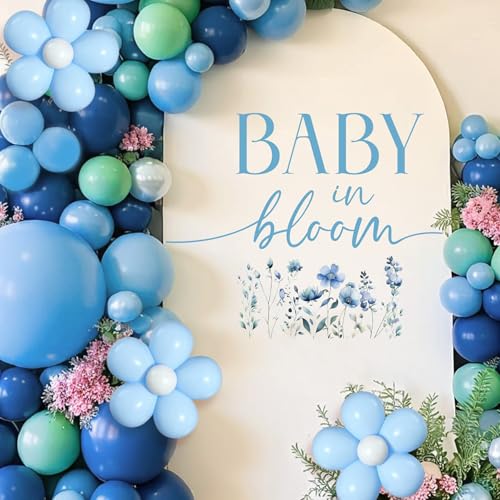 Baby in Bloom Babyparty-Dekorationen – TrinhGuo Bloom Shower Hintergrund Aufkleber für Ballonbogen, Blumenmotive Geschlechtsoffenbarung, Party-Wanddekoration, Schwangerschaftsfeiern, Hintergrund für Baby in Bloom Babyparty-Dekorationen – TrinhGuo Bloom Shower Hintergrund Aufkleber für Ballonbogen, Blumenmotive Geschlechtsoffenbarung, Party-Wanddekoration, Schwangerschaftsfeiern, Hintergrund für von TrinhGuo