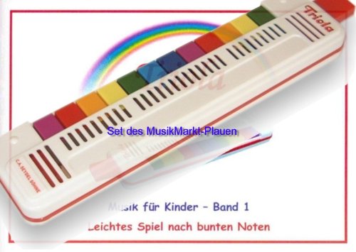 C A Seydel Triola 12 im Set mit Kinderliederbuch 1 von Triola