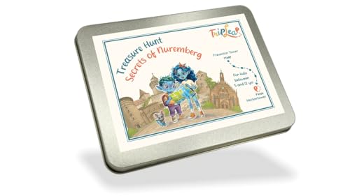 TripLeap Schnitzeljagd Geheimnisse von Nürnberg, Familienspiel für Kinder 5-12 Jahre, 2.5 km Stadtrundgang mit 12 Stationen (German) von TripLeap