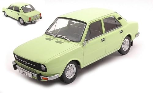 MODELLINO IN Scala COMPATIBILE Con Skoda 105L 1976 Light Green 1:18 TRIPLE 9 T9-1800272 von Triple 9