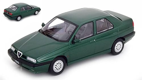 Modell im Maßstab kompatibel mit Alfa Romeo 155 1996 Green Metal 1:18 Triple 9 T9-1800383 von Triple 9
