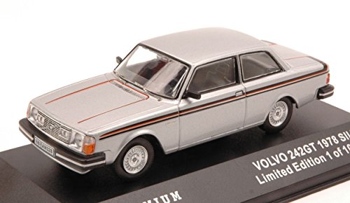 TRIPLE 9 T9P-10012 VOLVO 242 GT 1978 SILVER 1:43 MODELLINO DIE CAST MODEL von Triple 9