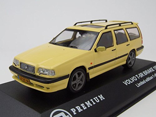Volvo T-5R Break Kombi 1995 gelb, Modellauto 1:43 / Triple9 von Triple 9
