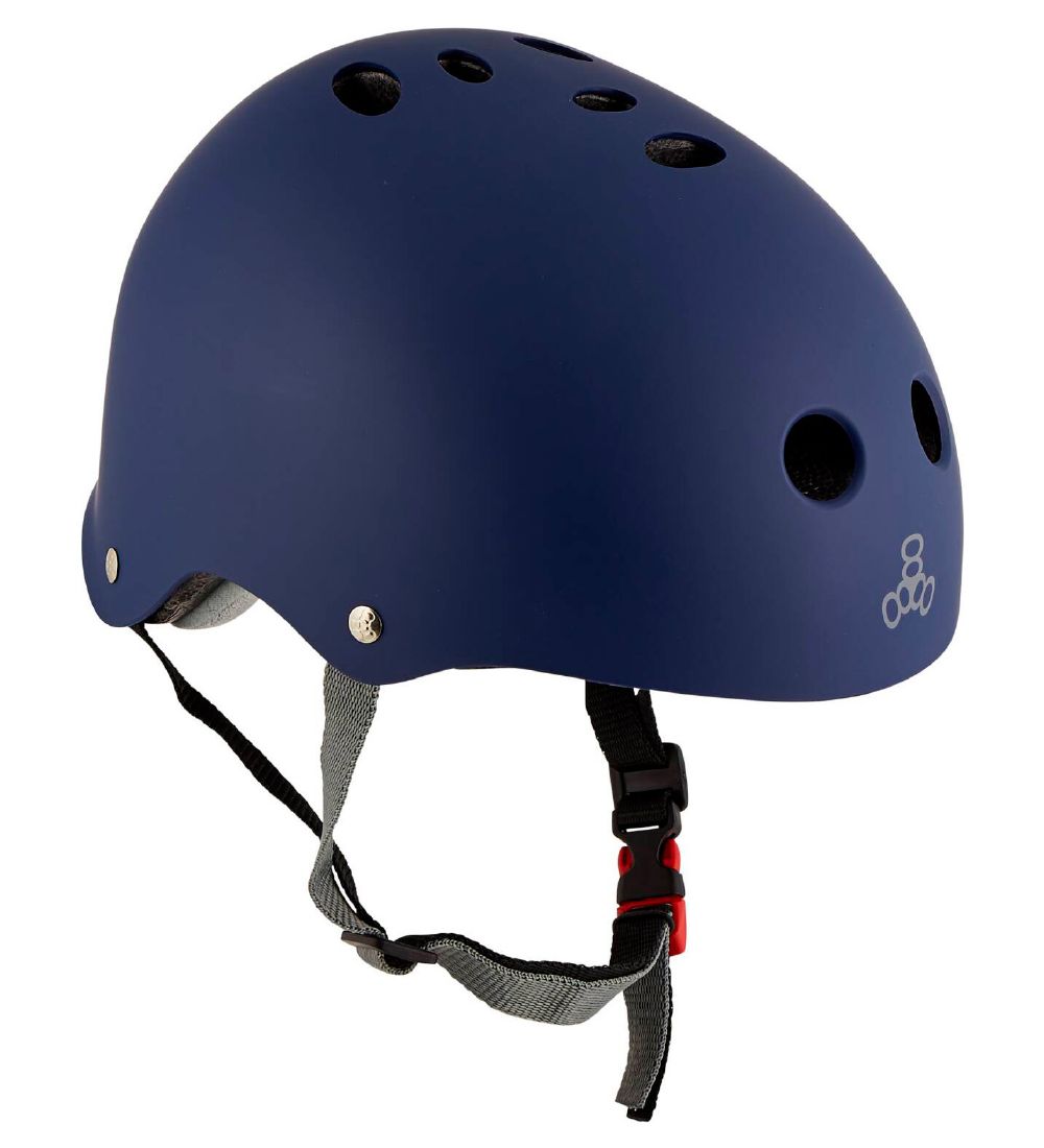 Triple Eight Fahrradhelm - Zertifizierter Sweatsaver - Navy Rubb - Triple Eight - L/XL - Fahrradhelme Triple Eight Fahrradhelm - Zertifizierter Sweatsaver - Navy Rubb - Triple Eight - L/XL - Fahrradhelme von Triple Eight