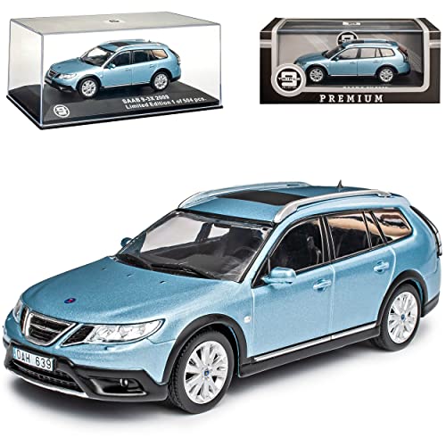 Triple9 Saab 9-3 X II Typ YS3F Aero Kombi Blau 2. Generation 2002-2014 limitiert auf 504 Stück Weltweit 1/43 Ixo Modell Modell Auto Triple9 Saab 9-3 X II Typ YS3F Aero Kombi Blau 2. Generation 2002-2014 limitiert auf 504 Stück Weltweit 1/43 Ixo Modell Modell Auto von Triple9
