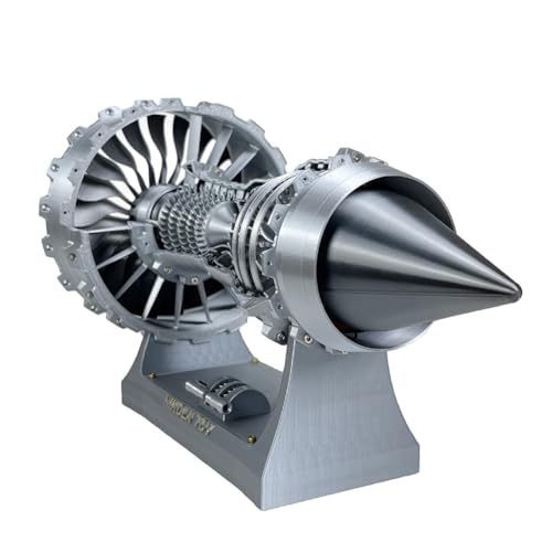Trisoye -900 Turbojet Turbofan-Triebwerk Modellbausatz Wissenschaftliches Experimentelles Düsentriebwerk 3D-Druck Bastelmodell Spielzeug 40cm von Trisoye