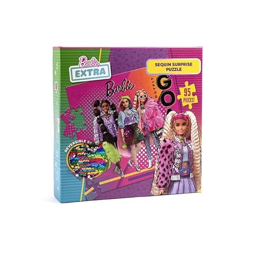 Barbie 95PC Pailletten ÜBERRASCHUNG Puzzle von Triton-X