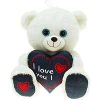 Plüsch Bär "JEANS" mit Schriftzug "Love", 25 cm Plüsch Bär "JEANS" mit Schriftzug "Love", 25 cm von Triton-X