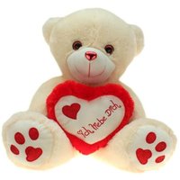 Plüsch Bär "RED Metallic" mit Schriftzug "Ich liebe Dich!", 30 cm Plüsch Bär "RED Metallic" mit Schriftzug "Ich liebe Dich!", 30 cm von Triton-X